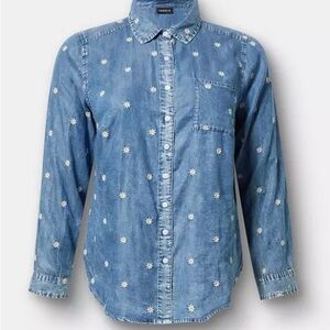 Torrid Lizzie Embroidered Top